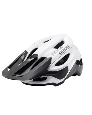 Casco RockTrail Pro​ Rockbros Blanco