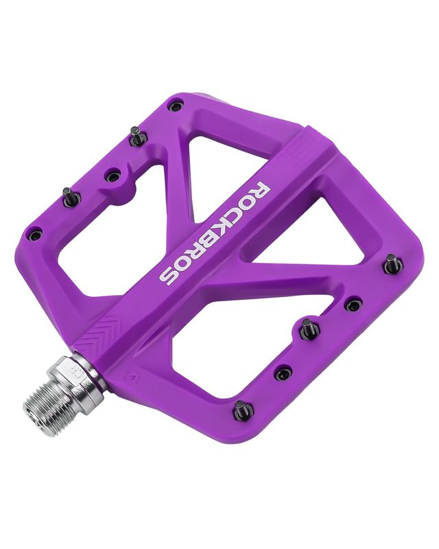 Pedales de Nylon Morados Rockbros