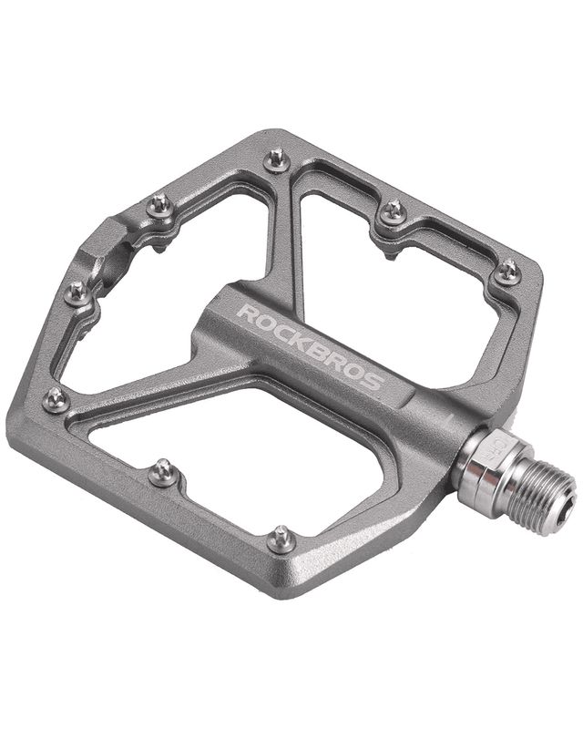 Pedales de Aluminio Rockbros grises