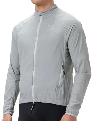 ROCKBROS NanoShell Gris Chaqueta rompevientos ligera