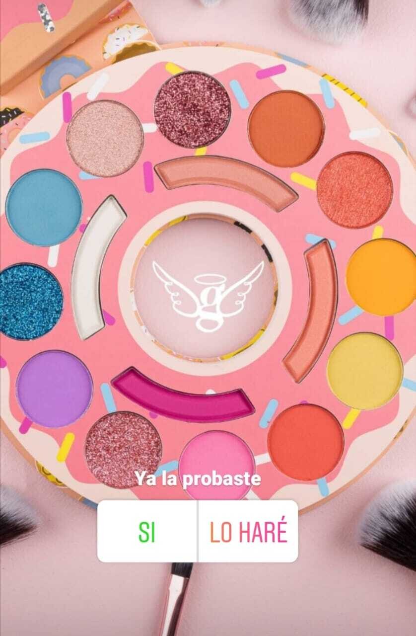Paleta de sombras Donuts