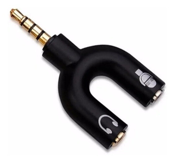 Adaptador audio y microfono CK-2