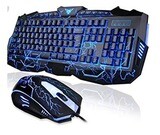 Combo gamer modelo V100  Mouse y teclado