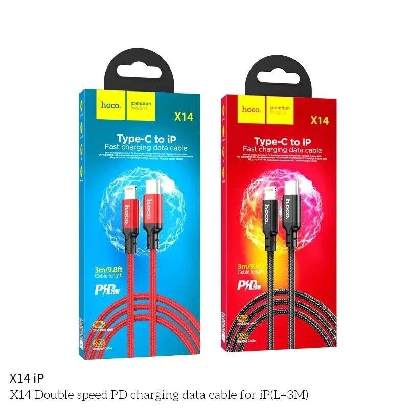 Cable datos X14 20W  Tipo-C a Iph