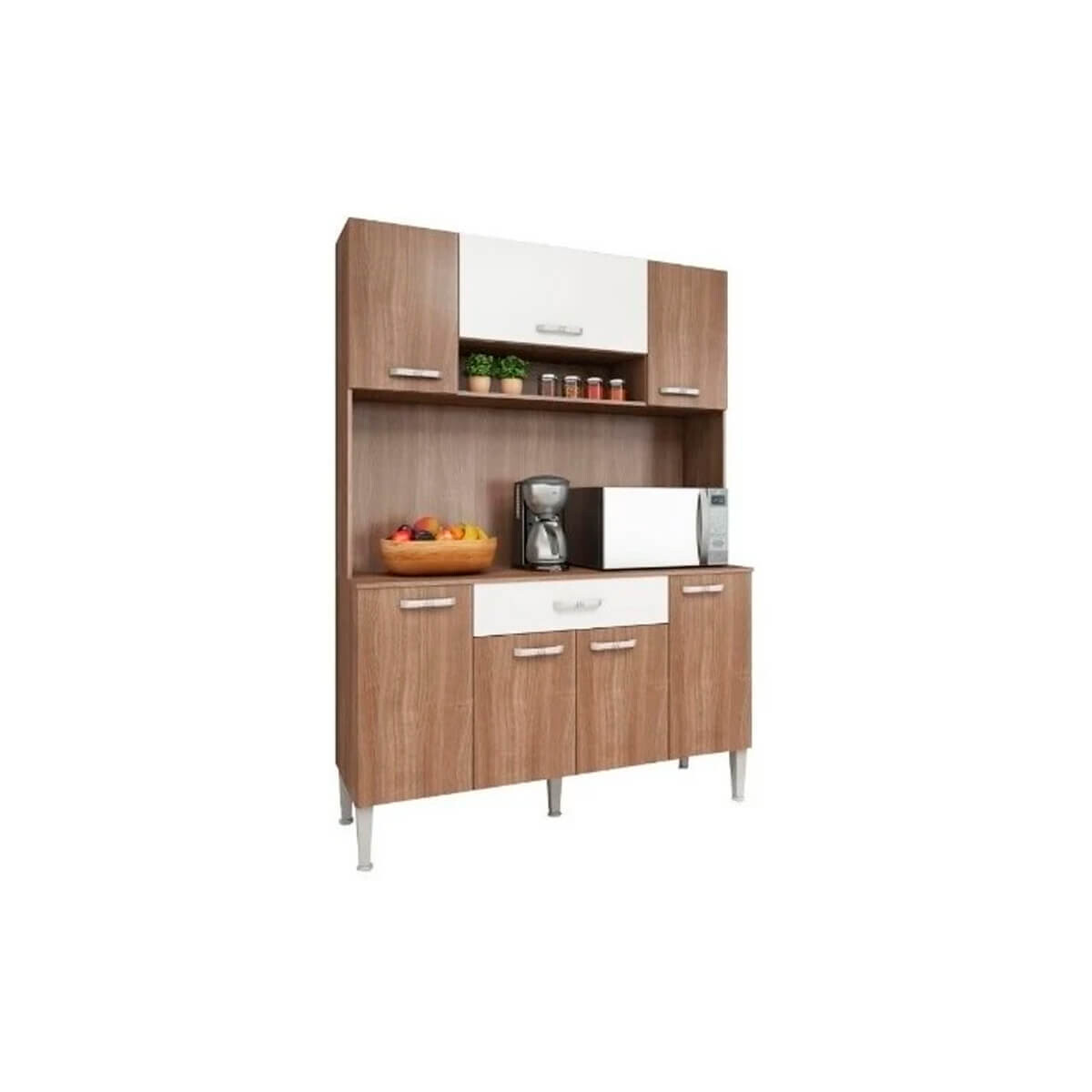 Mueble Armario Alacena Aparador 7 Puertas 1 Cajón