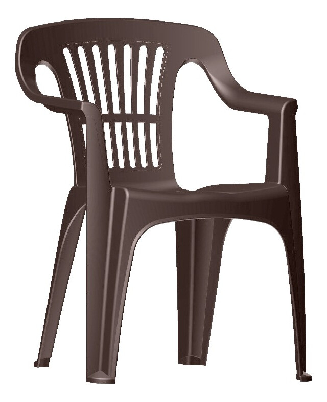 Pack De 6 Sillas De Plastico P/ Jardin Patio Apilables