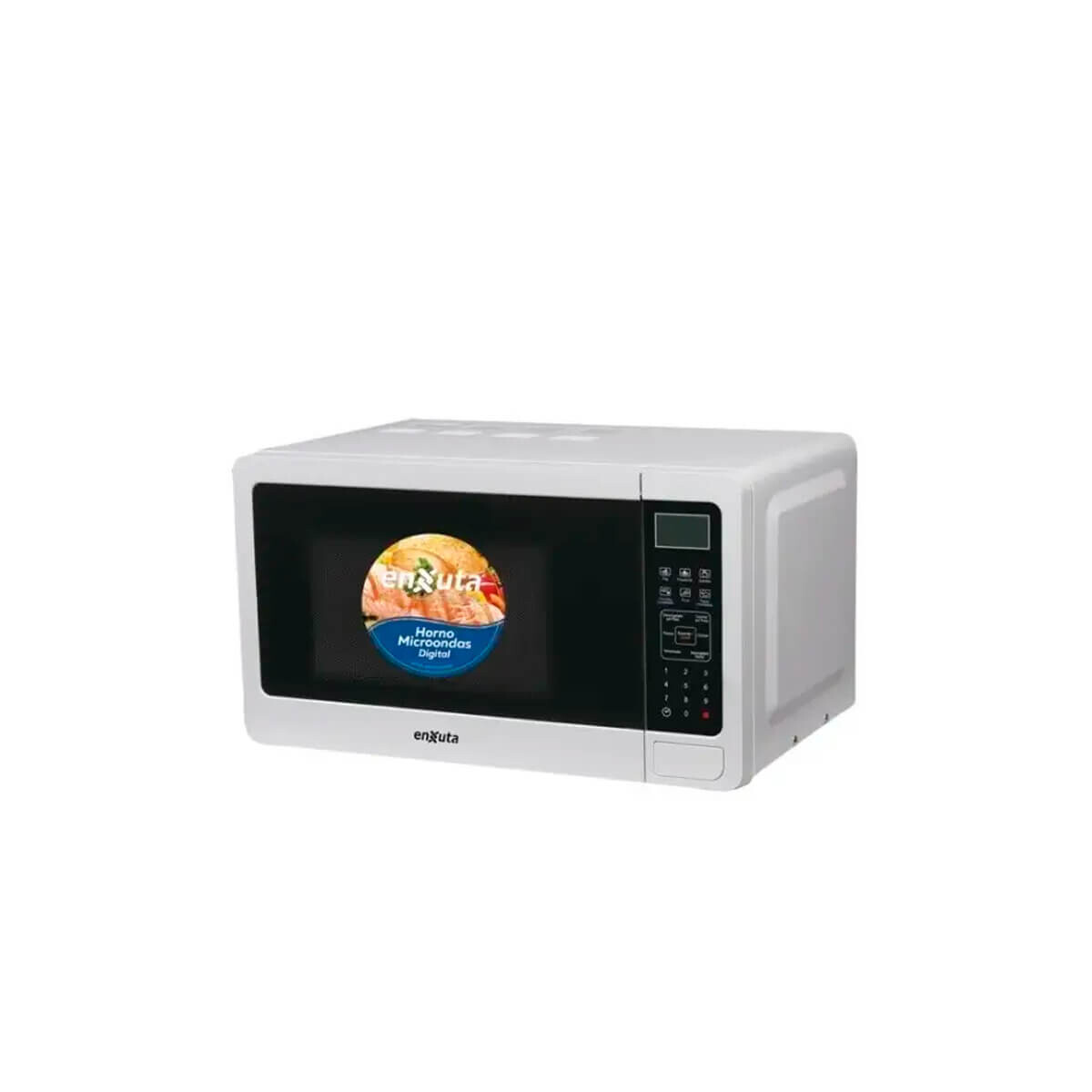 Horno Microondas Enxuta 20 Litros Digital Blanco