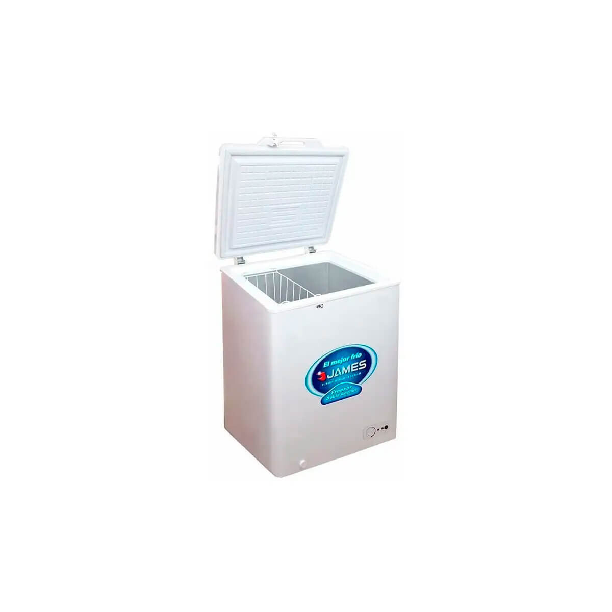 Freezer Horizontal James 100k, Heladera Freezer Doble Acción (PRECIO EN DOLARES iva inc)