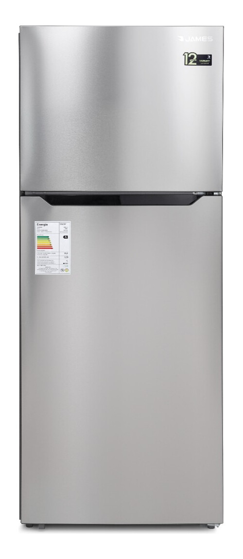 Refrigerador Heladera James Rj 571 Inv Inox Js Ltda Color Plateado (PRECIO EN DOLARES iva inc)