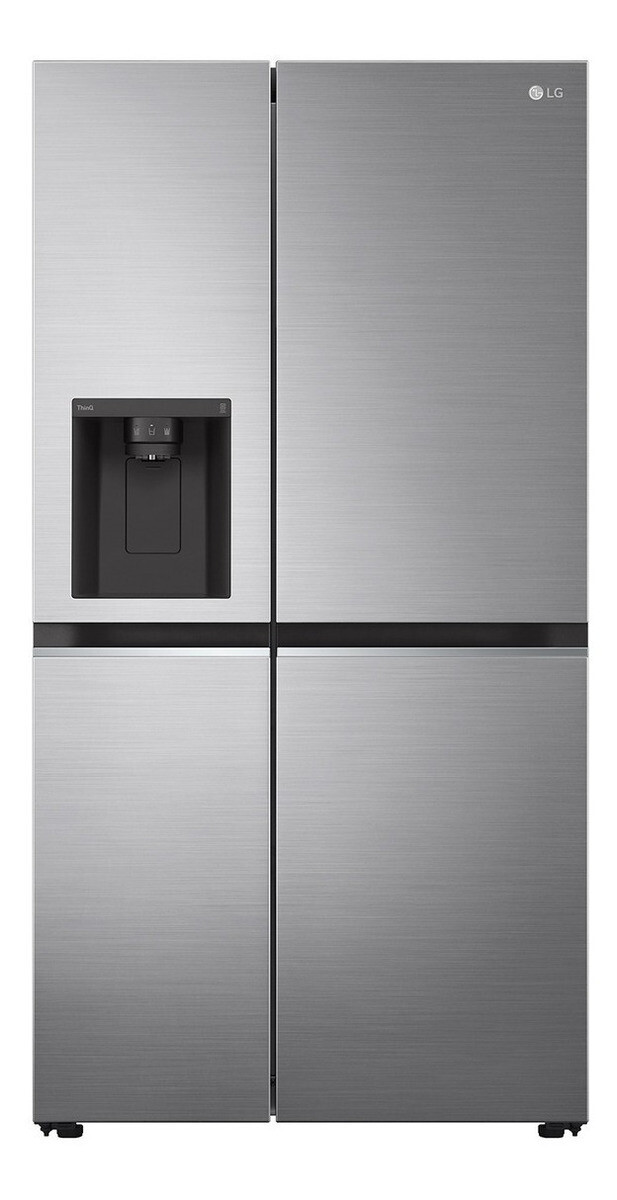 Heladera Inverter LG Gs66spp Platinum Silver Con Freezer 591l 220v (PRECIO EN DOLARES iva inc)