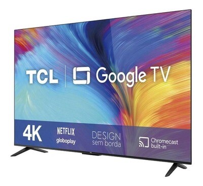 Smart Tv Tcl 4k 50 pulgadas 50p635 Led Google Tv 4k