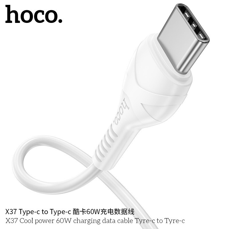 Cable de datos y carga 60W Hoco X37 tipo C a iP