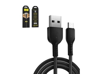 Cable Hoco X20 USB a micro USB 2M