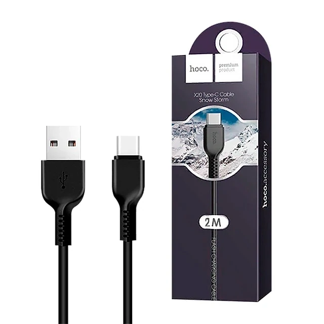 Cable carga rapida flexible tipo C 3mt