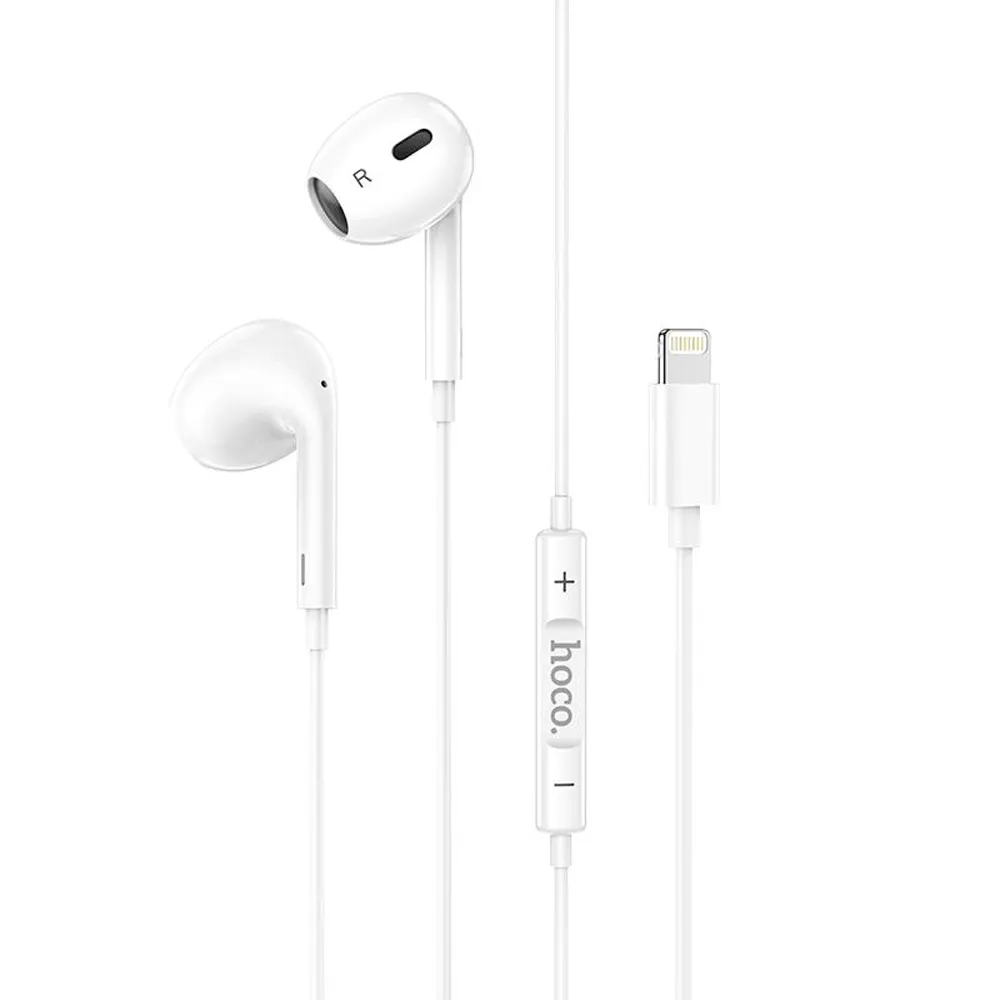 Auriculares ligthing para iphone con micrófono y control de volumen M1Max