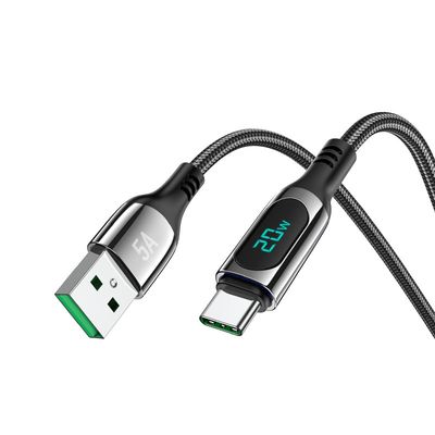 Cable USB a Type-C “S51 Extreme” 5A carga sincronización de datos 100W