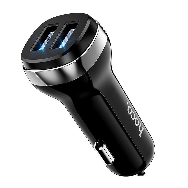Cargador de auto Z40  de doble puerto USB