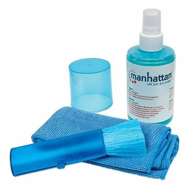 Kit de limpieza para LCD Manhattan 60ml + Cepillo + Paño