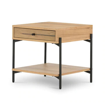 Eaton End Table -Light Oak Res