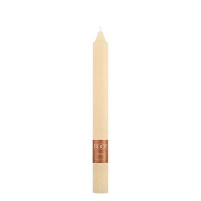 Taper Candle 12 x 7/8 Buttercream