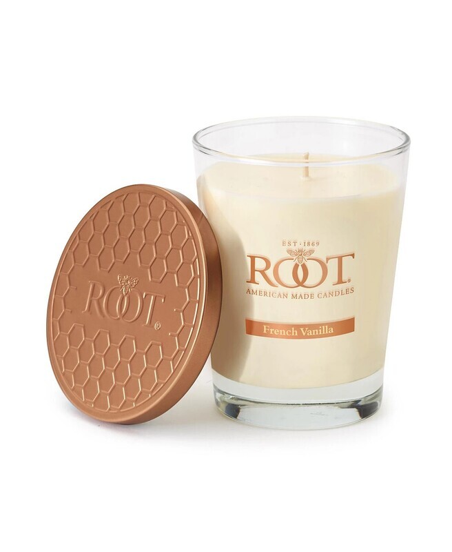 Candle- Lg. Veriglass French Vanilla