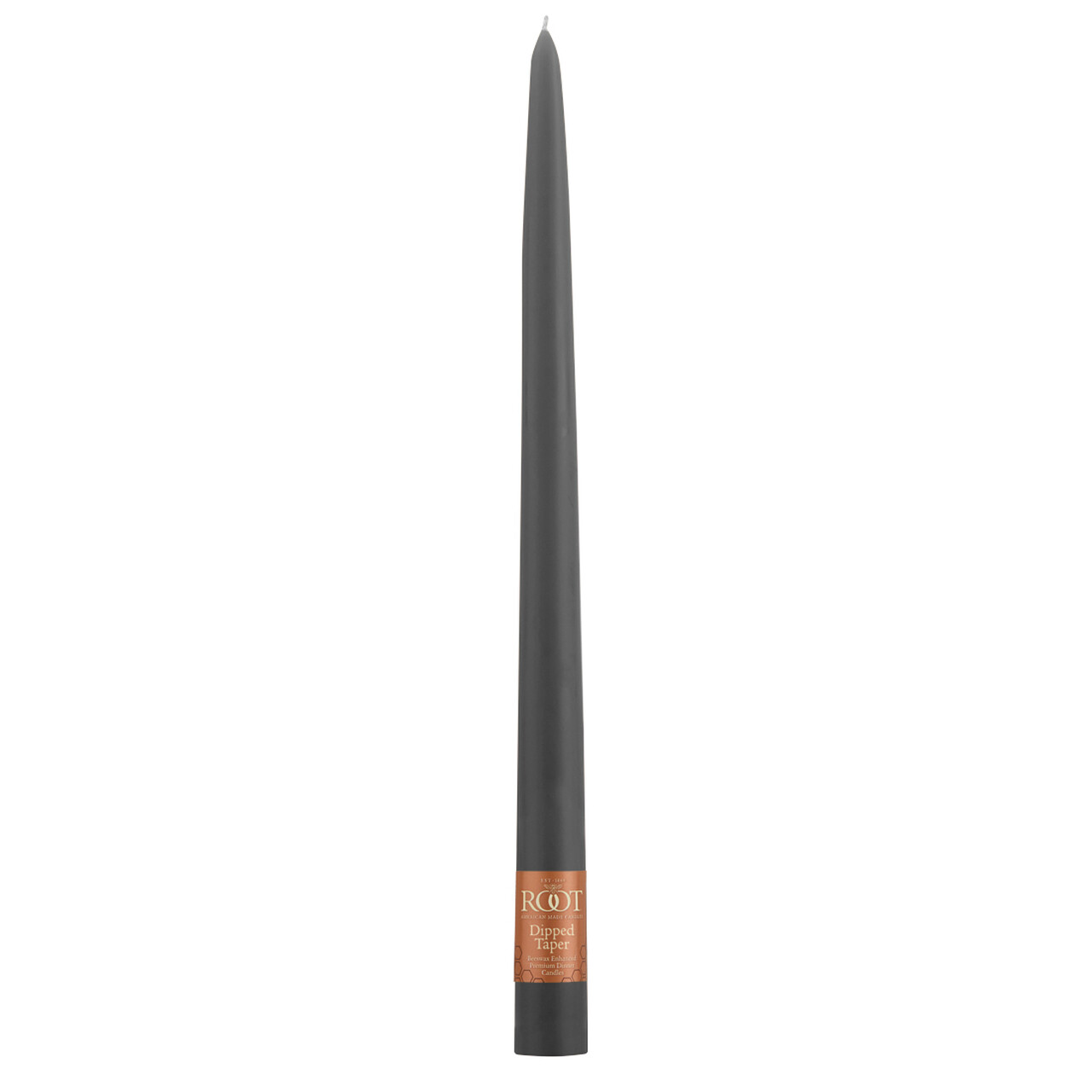 Taper Candle 12 x 7/8 Stone