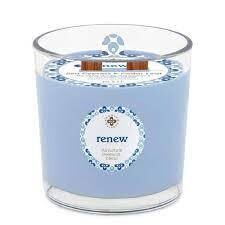Candle- SB 8oz. Renew-Seaside Cypress and Cedarli