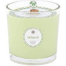 Candle- SB  8oz. Relieve- Eucalyptus Menthol (all natural)