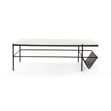 Felicity Coffee Table - Iron Matte
