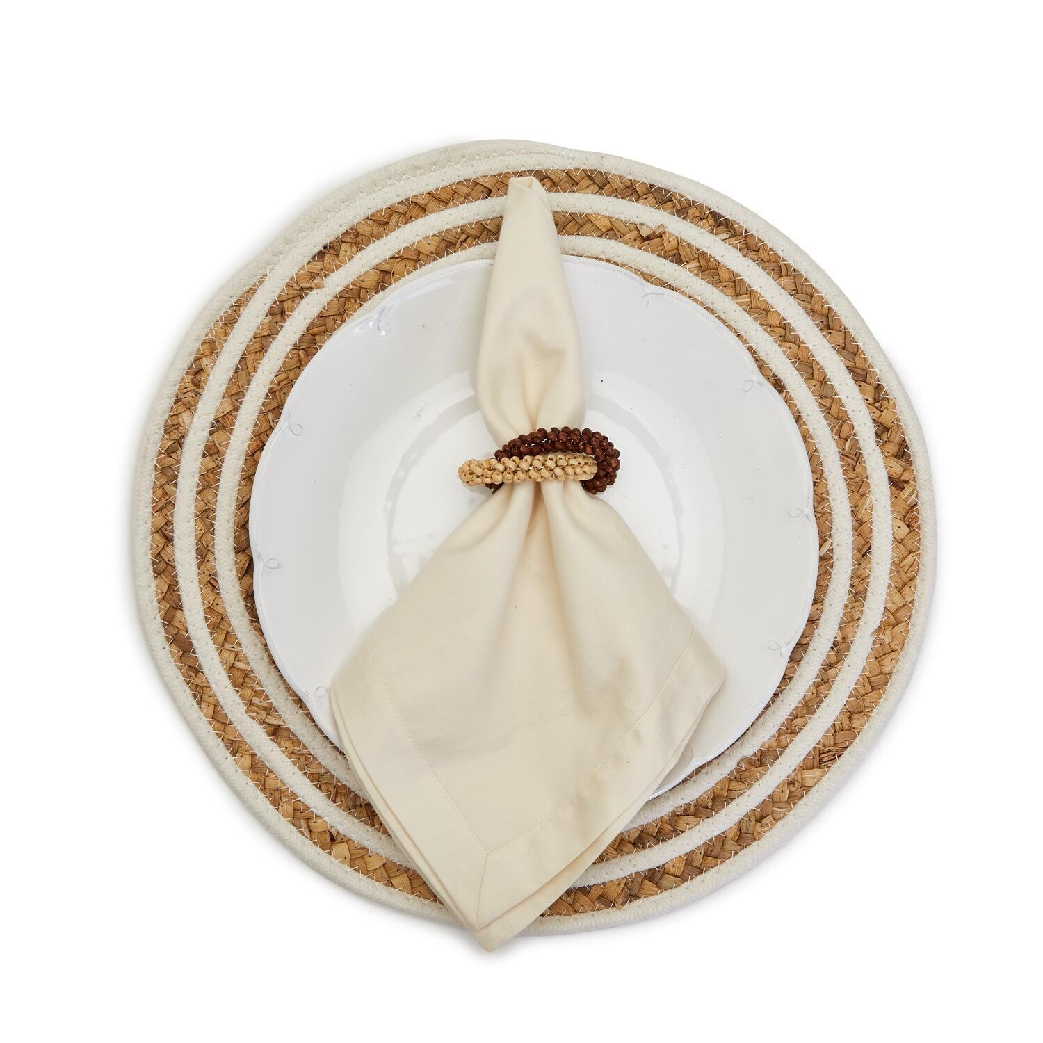Spiral Rope Placemats S/4