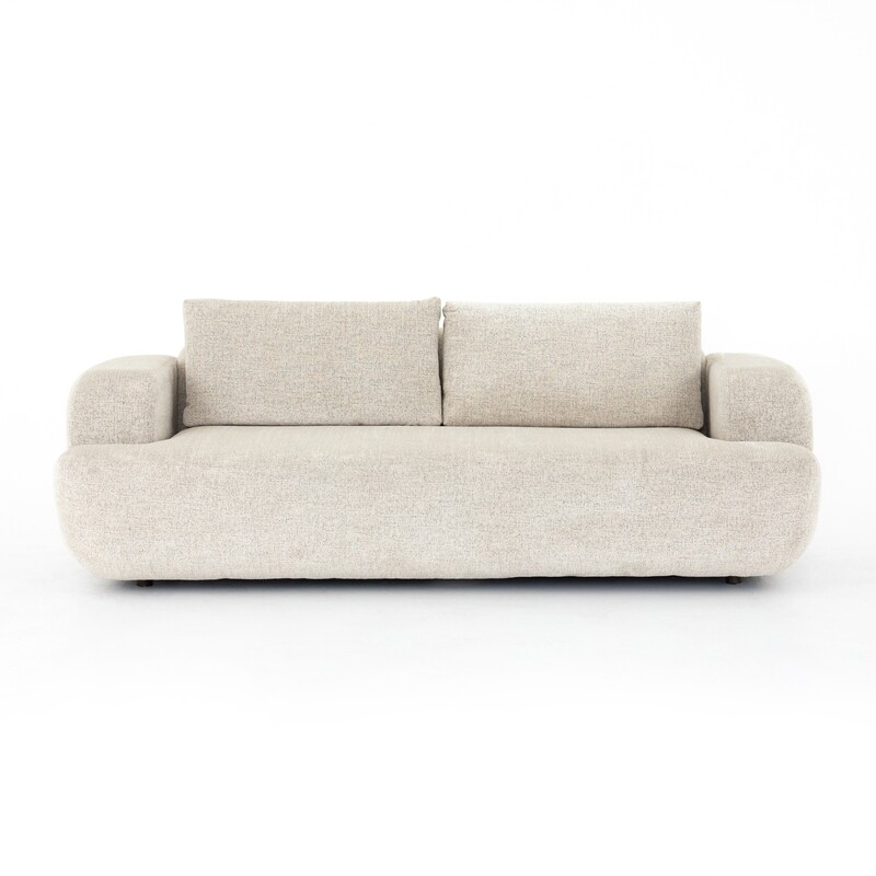 BENITO SOFA-90&quot;-PLUSHTONE LINEN