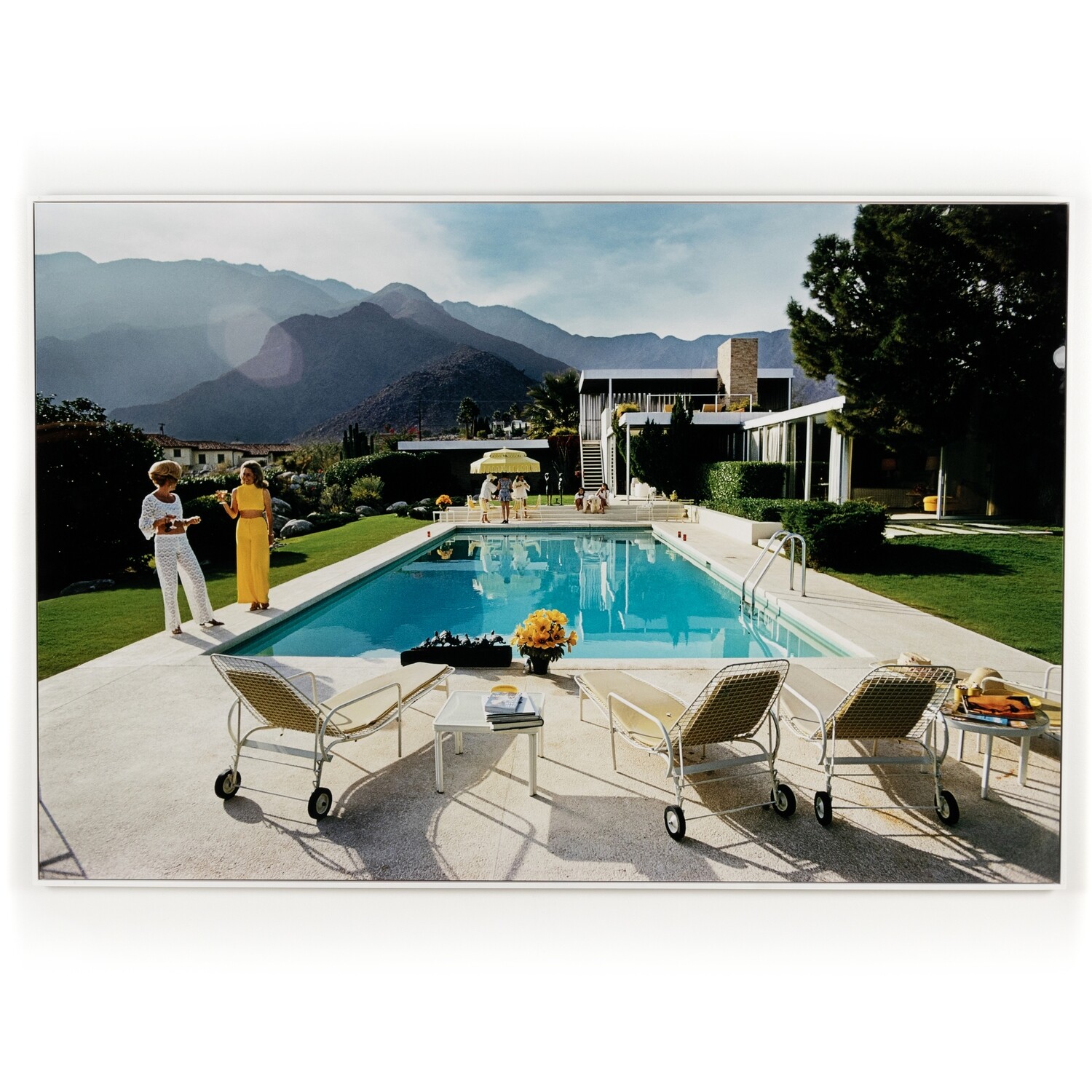 PALM SPRINGS POOL BY SLIM AARONS