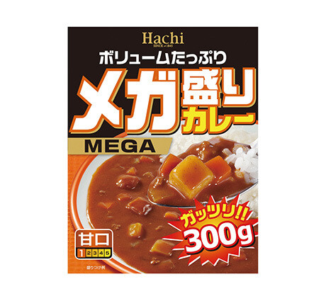 Hachi MEGAMORI INSTANT CURRY MILD 300g