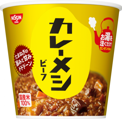 Nissin Curry-Meshi Cup Beef Curry 107g