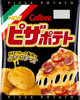Calbee Potato Chips Pizza Potato 63g