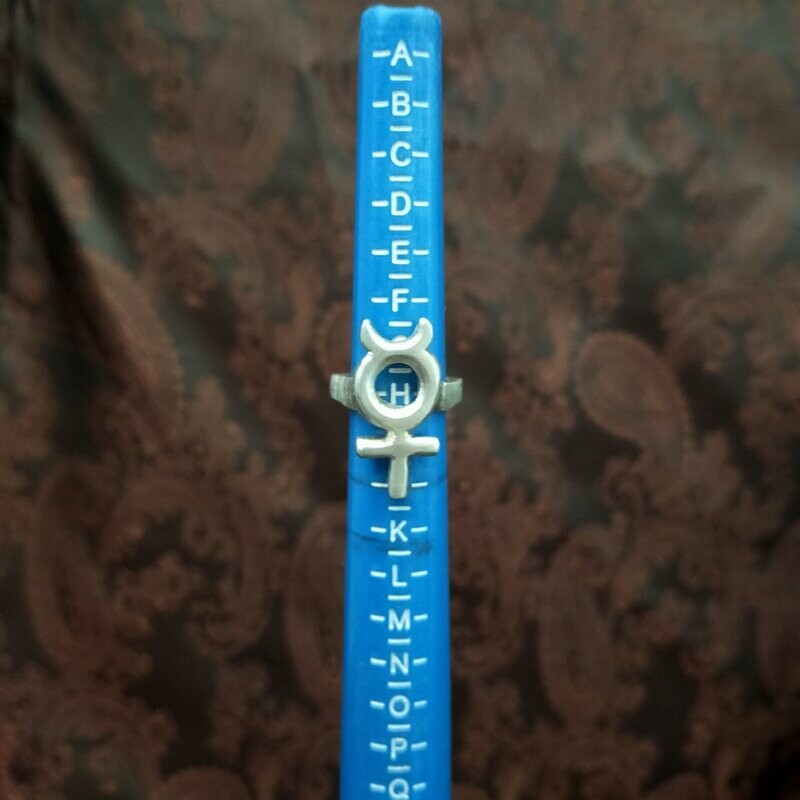 Mercury Alchemical Ring