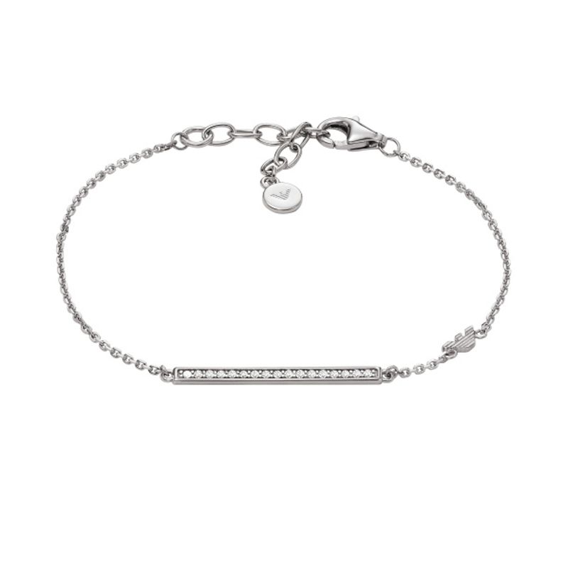 Bracciale Emporio Armani argento e swarovsky