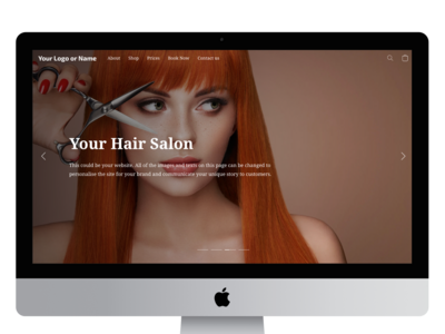 Website For Hair Salons - Budget Edition