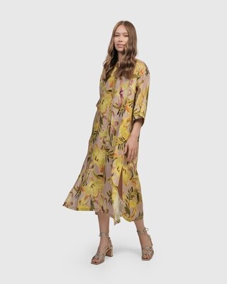 SD501L Tropical Print Dress, Lily