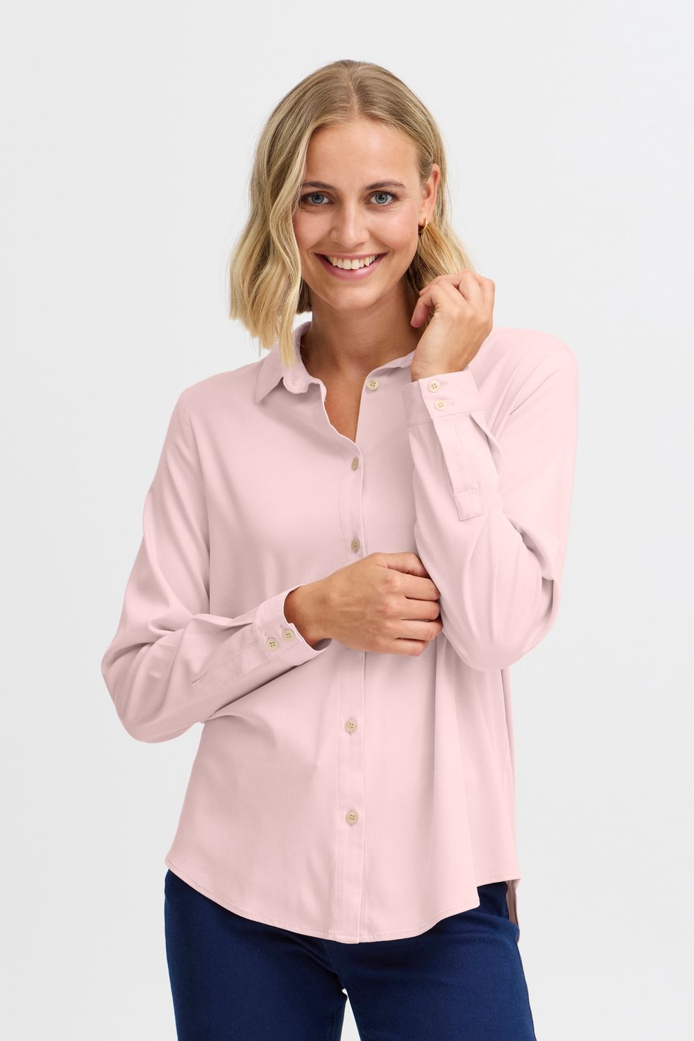 FRJUSTINA Shirt 1 - Peachskin