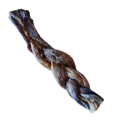 Pizzles Braided Buffalo - Dogs Adore A Pizzle!