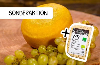SONDERAKTION 1+1 - Papenburger Abendrot Laib und ein Überraschungskäse GRATIS SONDERAKTION 1+1 - Papenburger Abendrot Laib und ein Überraschungskäse GRATIS