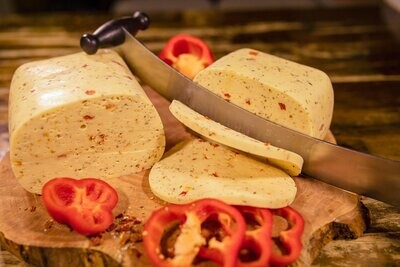 Biokäse - Hofkäse mit Italienischen Kräutern