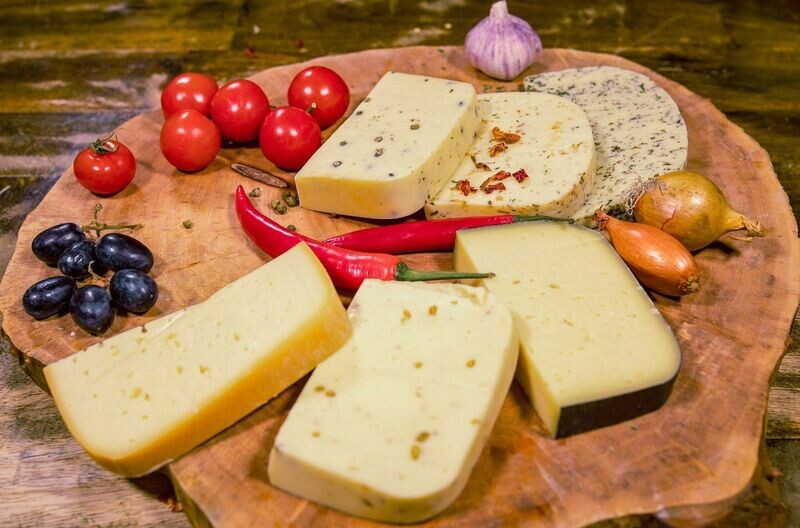 Biokäse - Probierpaket mit Kuh- und Ziegenkäse