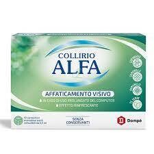 Collirio Alfa affaticamento visivo Collirio Alfa affaticamento visivo
