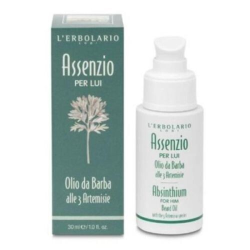 Assenzio uomo olio da barba