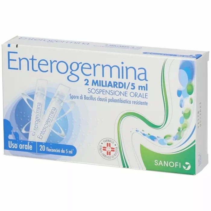 Enterogermina 2 miliardi 20 flaconcini Enterogermina 2 miliardi 20 flaconcini