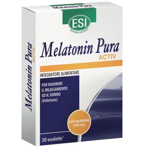 Melatonin pura activ ovalette Melatonin pura activ ovalette
