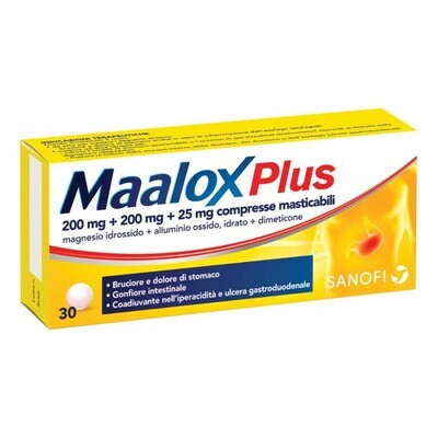 Maalox plus 30 compresse