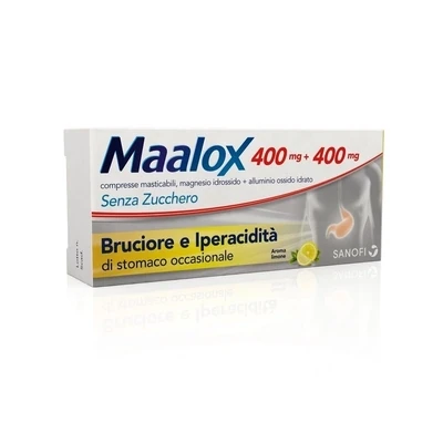 Maalox 30 compresse senza zucchero